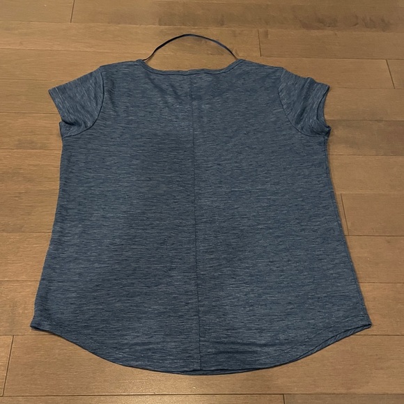 Joe Fresh Heathered Blue Tee - Picture 5 of 5